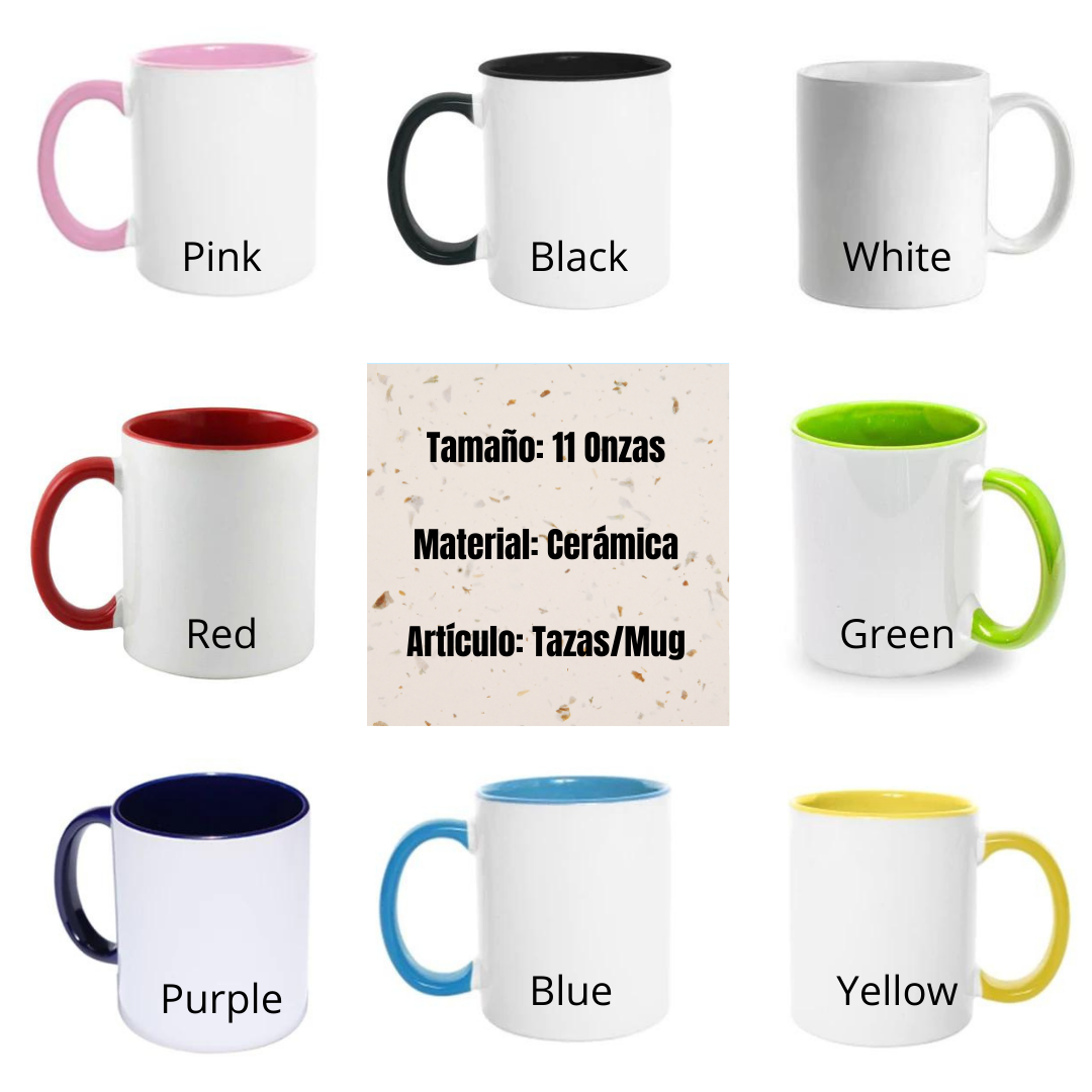 Tazas de mensajes